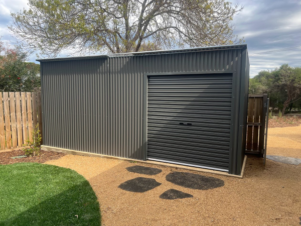 Roller Door Garden Shed