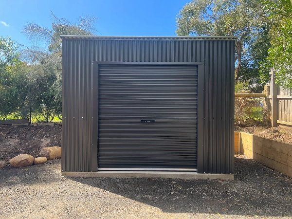 Roller Door Garden Shed