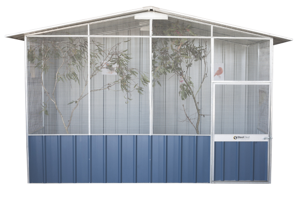 Wire in Gable Aviary