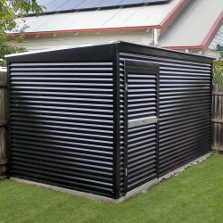 Corrugated Steel Sheds