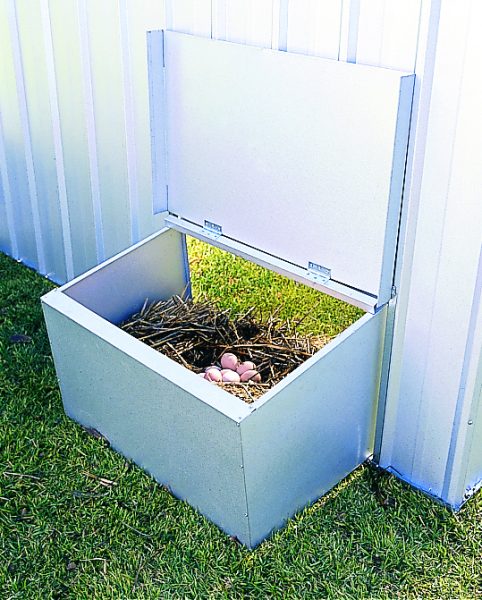 Layer Box Zinc