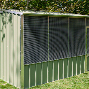 Gable Roof Aviary - SteelChief